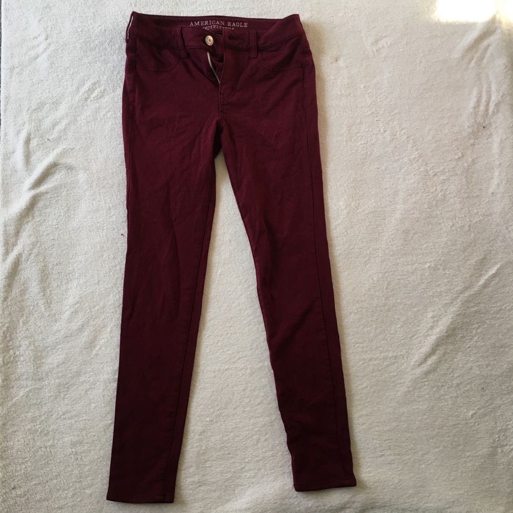 MAROON JEGGINGS